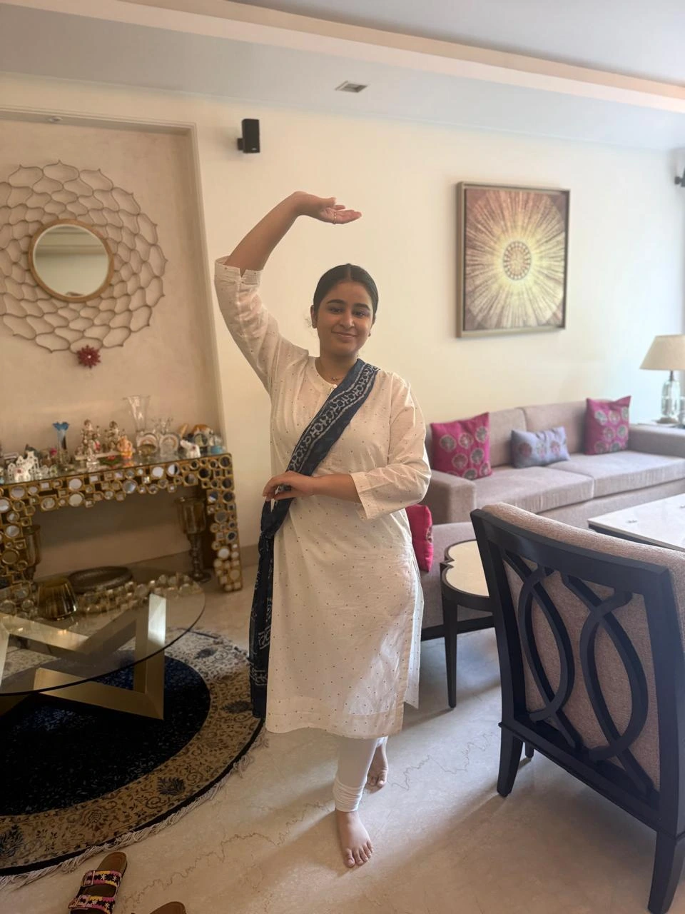 Vandita performing Kathak