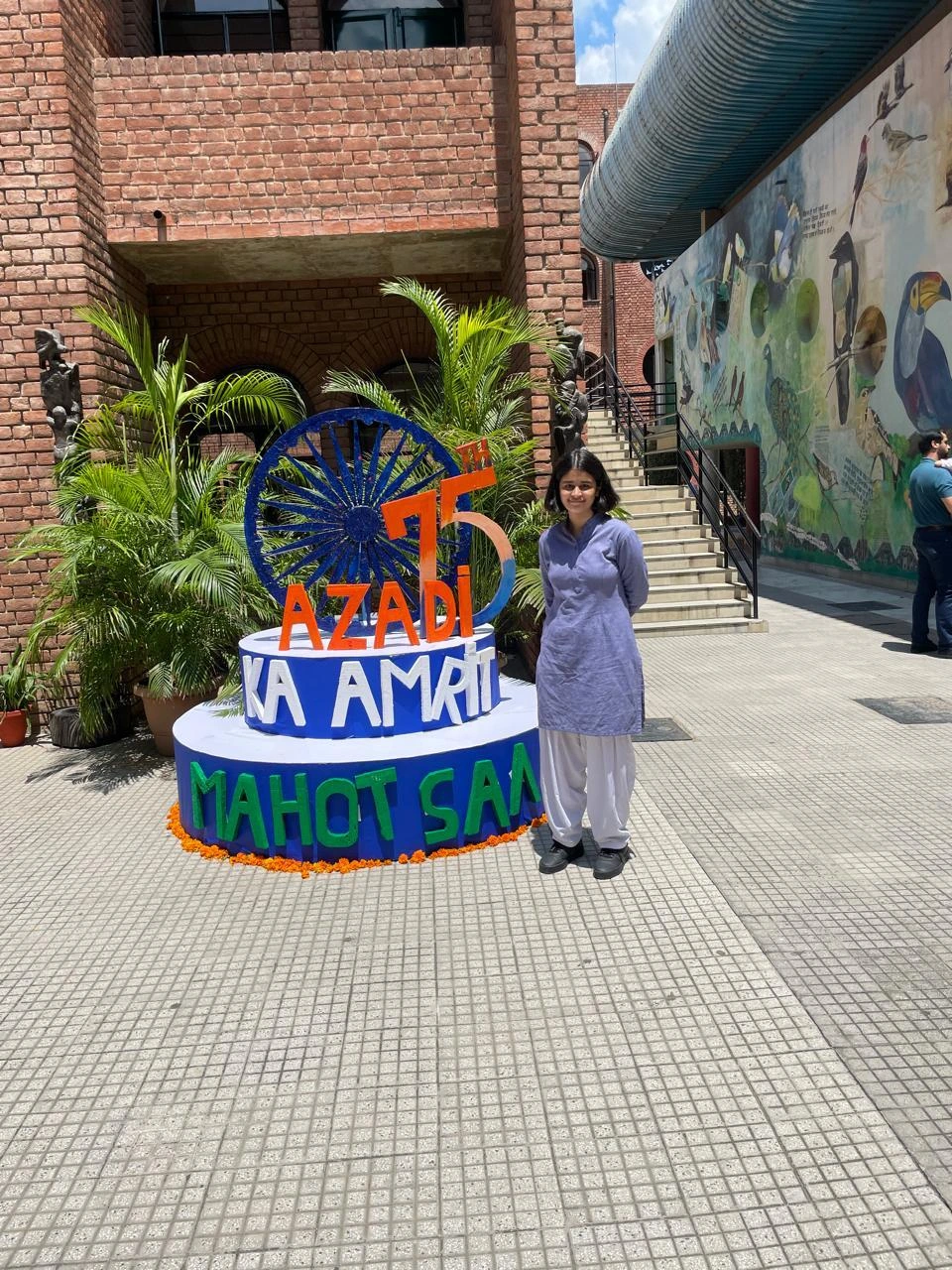 Vandita at school